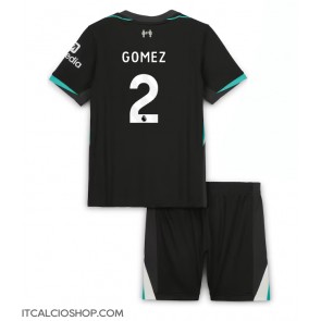 Liverpool Joe Gomez #2 Seconda Maglia Bambino 2024-25 Manica Corta (+ Pantaloni corti)